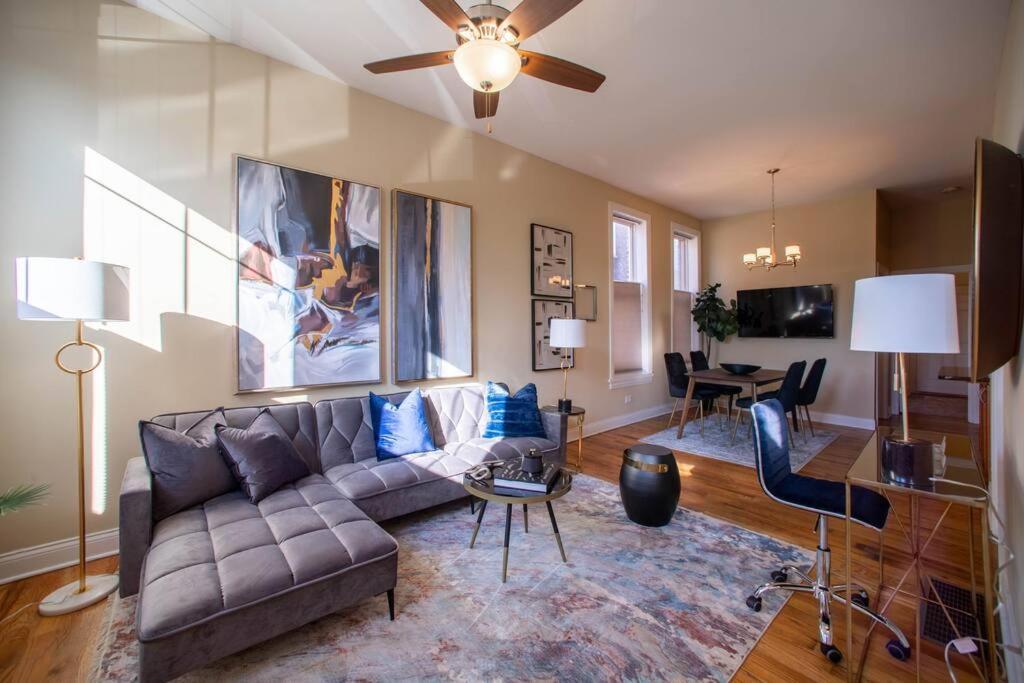 Getaway In The Heart Of Pilsen Chicago Apartment ภายนอก รูปภาพ